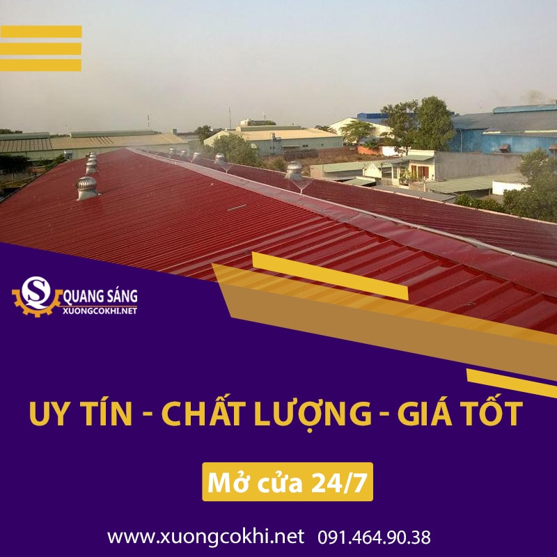 THI CÔNG - LẮP ĐẶT MÁI TÔN TẠI HÀ NỘI